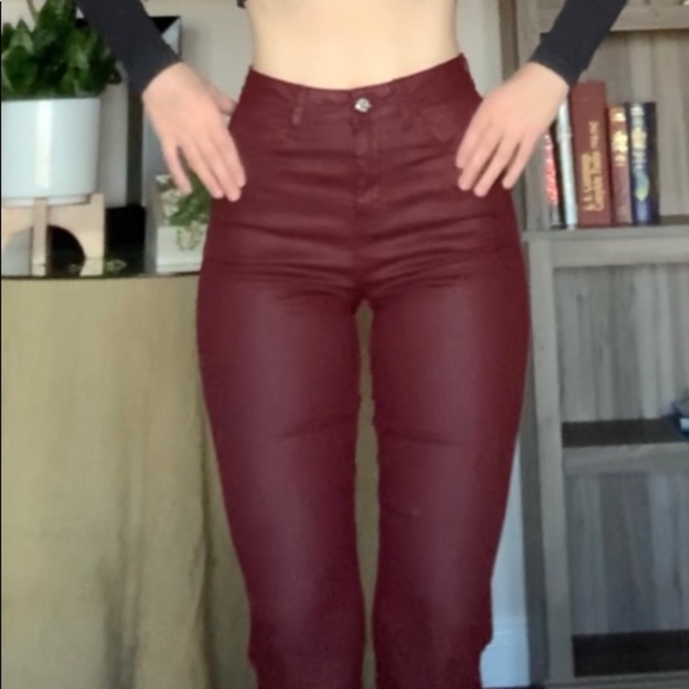 Zara Red Pants